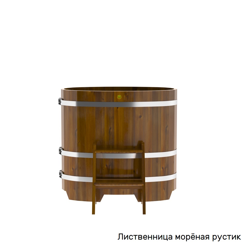 Купель овальная BentWood 0,59х1,06 лиственница