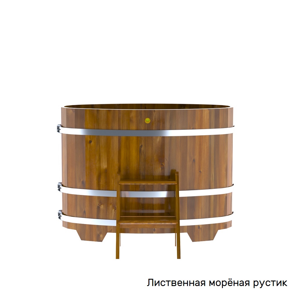 Купель овальная BentWood 0,69х1,31 лиственница
