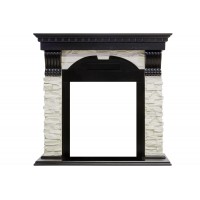 Портал Dimplex Dublin - Венге / Сланец белый