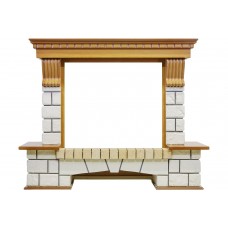 Портал Dimplex Pierre Luxe - Дуб / Белый