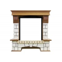 Портал Dimplex Pierre Luxe - Дуб / Белый (Высота 990мм)