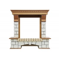 Портал Dimplex Pierre Luxe - Дуб / Белый (Высота 1020мм)