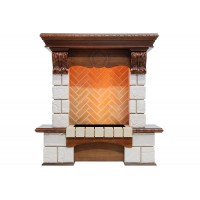 Портал Dimplex Pierre Luxe - Дуб / Шампань (Высота 975мм)