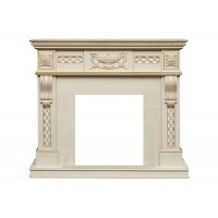 Портал Dimplex Corsica - Слоновая кость с патиной (Ширина 1100)