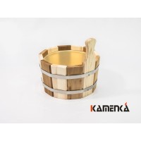 Ушат 4л ЗЕБРА с пласт. вкл. Термо