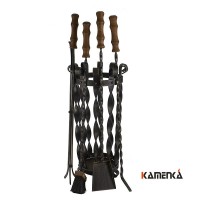 Каминный набор Корзинка жел. ручки