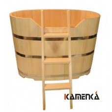 Купель осина двухместная 125х70х90 г.Вологда КО-2