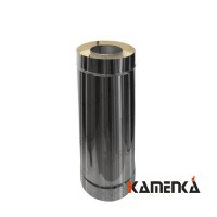 Труба сэндвич EcoFlue 1 мм нерж+нерж диаметр 300х200 длина 1000