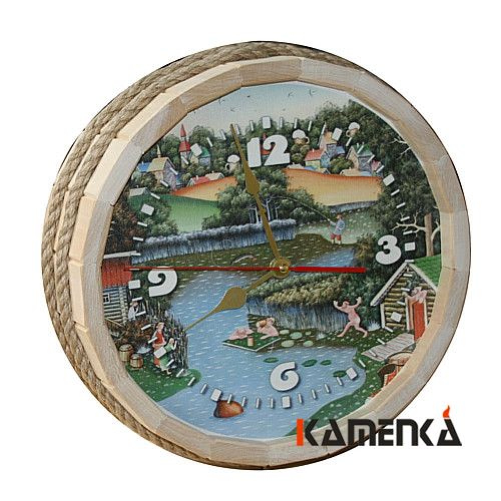 Часы Бочка В баньке липа